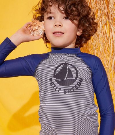 T-shirt anti-uv recyclé enfant fille / garçon