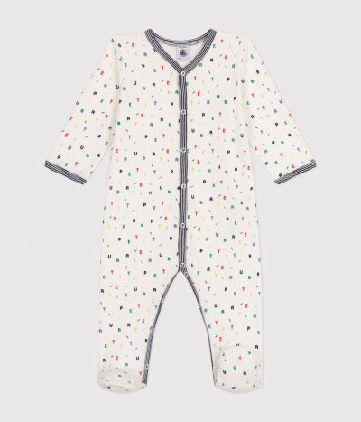 Pyjama en velours bébé